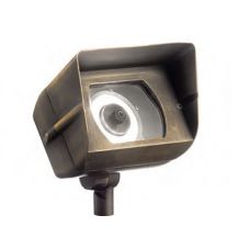 Kichler 12V Centennial Brass 3000K LED Design Pro Wall Wash Light | 16070CBR30