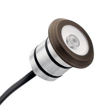 Kichler 12V Centennial Brass 2700K LED In-Ground Well Light | 16141CBR27