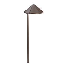 Kichler 12V Textured Architectural Bronze 3000K LED Side Mount Path Light | 15815AZT30R