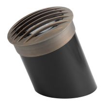 Kichler 12Volt PAR 36 Brass Well Rockguard In-Ground Light Centennial (No Bulb) | 15508CBR