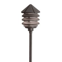 Kichler Three Tier 120V Path Light Architectural Bronze (No Bulb) | 15205AZT