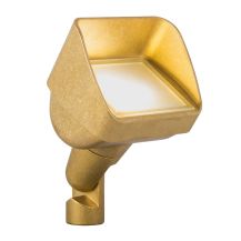 FX Luminaire LC LED Brass 3LED ZD Wall Wash Light | LC-ZD-3LED-BS