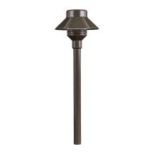 FX Luminaire TM Bronze 20W LED Path Light with 12 in. Riser | TMLED20W12RBZ